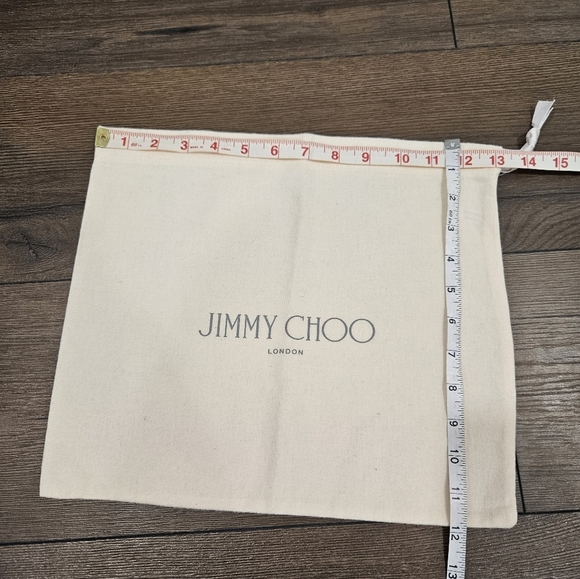 Jimmy Choo Cream Dust Bag - Picture 4 of 4